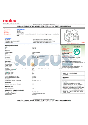 0003091040 datasheet - 2.36mm (.093