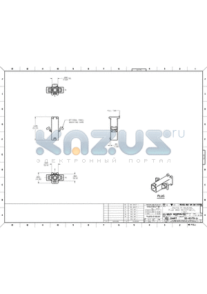 0003122025 datasheet - .125/(3.17) HOUSINGS, PLUG AND RECEPTACLE, 1 CKT