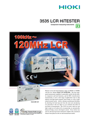 3535 datasheet - LCR HiTESTER