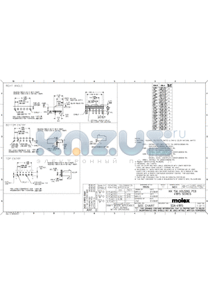 0009481125 datasheet - KK 156 HOUSING PCB 41815 SERIES