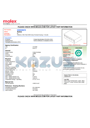 0009508070 datasheet - 3.96mm (.156