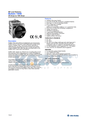 194E-A100-1753 datasheet - Bulletin 194E