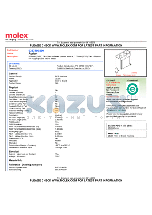 357980290 datasheet - 8.00mm (.315