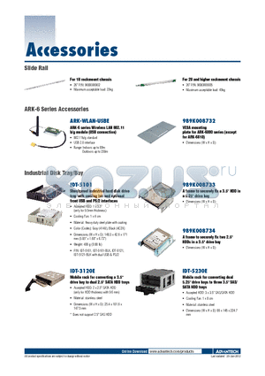 989K008732 datasheet - plate for ARK-6000 series