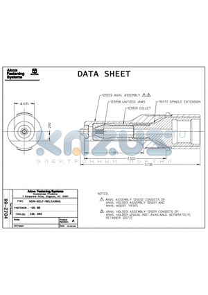 99-2704 datasheet - NON-SELF-RELEASING