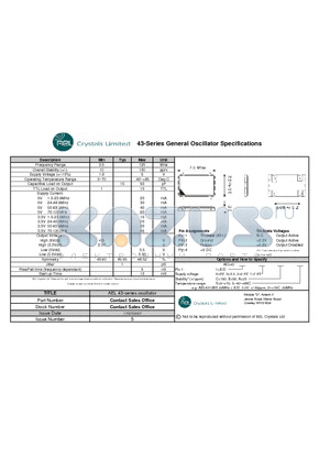 AEL371 datasheet - 3.2x2.5mm Low Current SMD Oscillators - Type 371