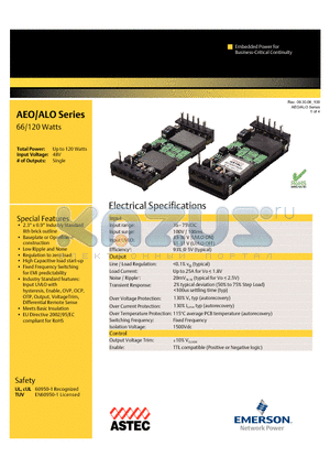 AEO10B48N-L datasheet - 66/120 Watts