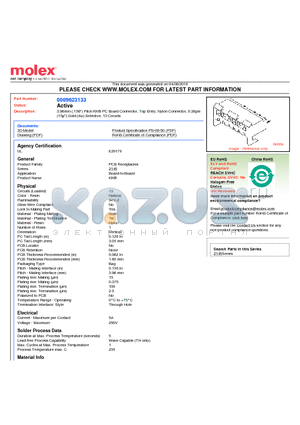 A-2145-CA13A-208 datasheet - 3.96mm (.156