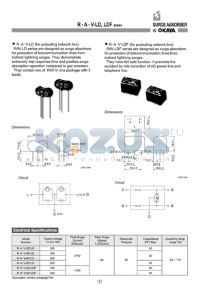 A-221D datasheet - SURGE ABSORBER