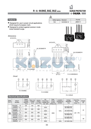 A-362BWZ datasheet - SURGE PROTECTOR