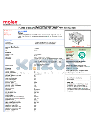 0015249244 datasheet - 4.20mm (.165