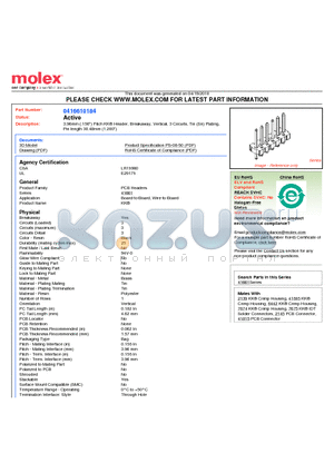 A-41661-A3M102 datasheet - 3.96mm (.156