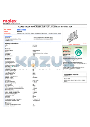 A-41662-A03A102 datasheet - 3.96mm (.156