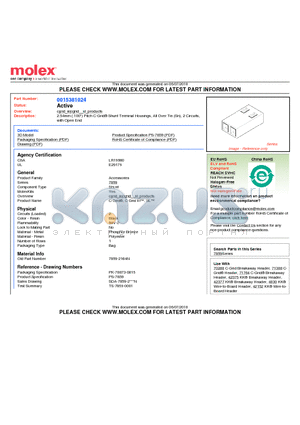 0015381024 datasheet - 2.54mm (.100