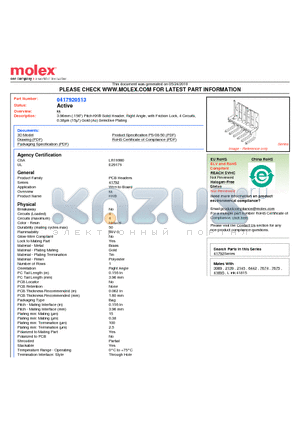 A-41792-0513 datasheet - 3.96mm (.156