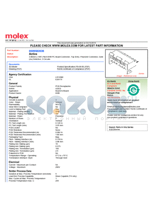 A-41815-0468 datasheet - 3.96mm (.156