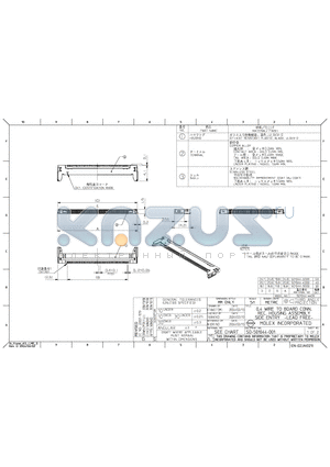 5010445009 datasheet - 0.4 WIRE TO BOARD CONN. REC. HOUSING ASSEMBLY SIDE ENTRY -LEAD FREE-