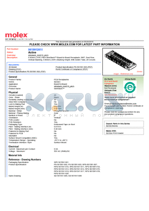 501591-2011 datasheet - 0.40mm (.016