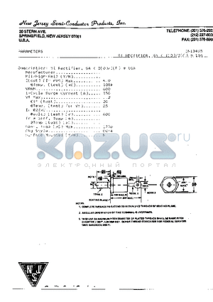 1N1348B datasheet - Si Rectifier