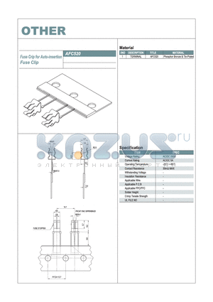 AFC520 datasheet - AFC520