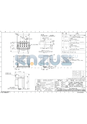501940-0547 datasheet - 1.0 WIRE TO BOARD CONN. WAFER ASSY 1-ROW ST POSI-LOCK -LEAD FREE-