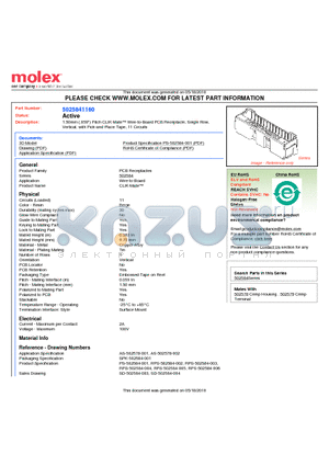 5025841160 datasheet - 1.50mm (.059