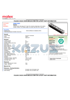 502611-3021 datasheet - 0.50mm (.020