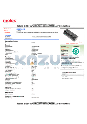 371910 datasheet - 7.50mm (.295