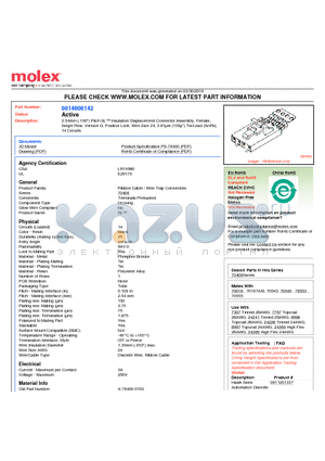 A-70400-0153 datasheet - 2.54mm (.100