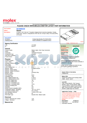 A-70400-0372 datasheet - 2.54mm (.100