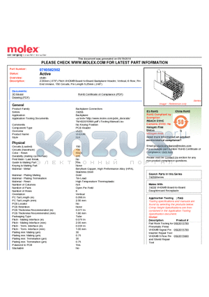 74058-2502 datasheet - 2.00mm (.079