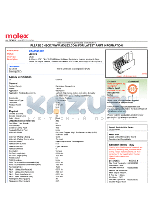 74059-1002 datasheet - 2.54mm (.100