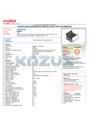 74060-2506 datasheet - 2.00mm (.079