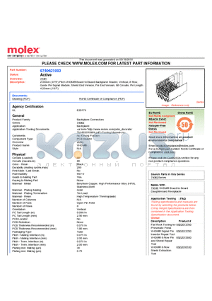 74062-1003 datasheet - 2.00mm (.079