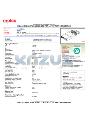 A-70475-0784 datasheet - 2.54mm (.100