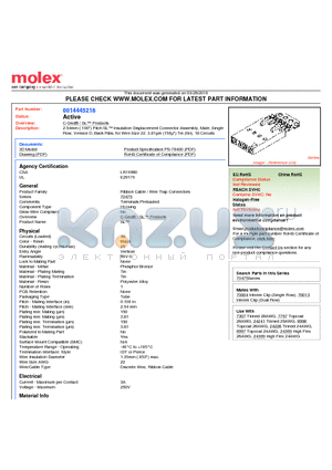 A-70475-2187 datasheet - 2.54mm (.100