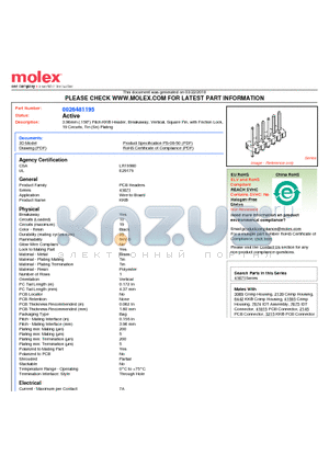 0026481195 datasheet - 3.96mm (.156