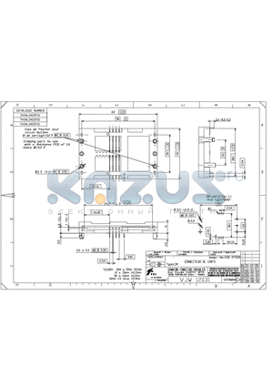 7434L0425F01 datasheet - CONNECTEUR DE CARTE