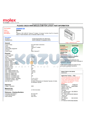 A-7674-D12J102A datasheet - 3.96mm (.156