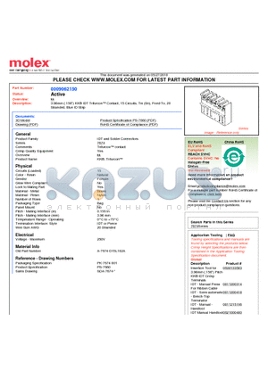 A-7674-D15L102A datasheet - 3.96mm (.156