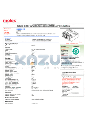 A-7720S-C11H datasheet - 2.54mm (.100