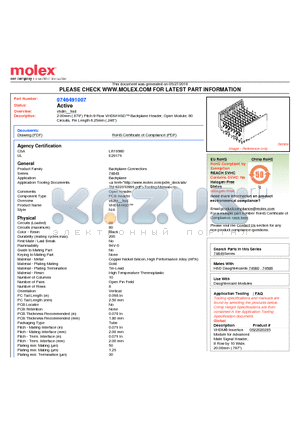 74649-1007 datasheet - 2.00mm (.079