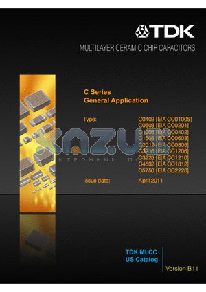 C3225X6S1C0R5BTXXXX datasheet - General Application