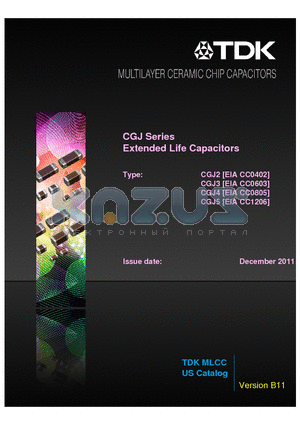 CGJ3H2X7R0J0R5KTXXXX datasheet - CGJ Series Extended Life Capacitors