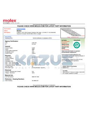 0082225909 datasheet - 3.96mm (.156