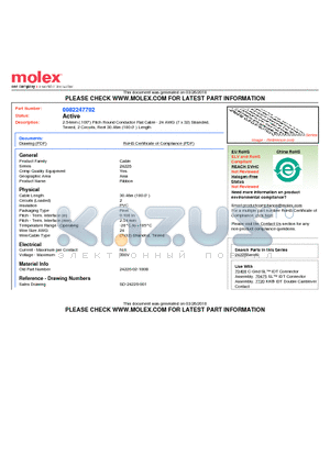 0082247702 datasheet - 2.54mm (.100