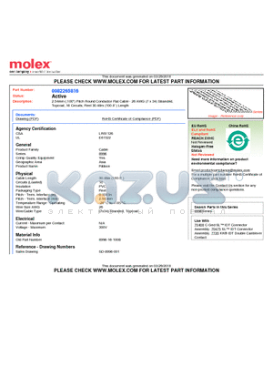 0082265816 datasheet - 2.54mm (.100