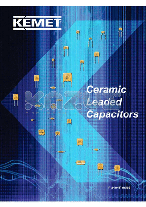 C410C109K2R5CA datasheet - Ceramic Leaded Capacitors