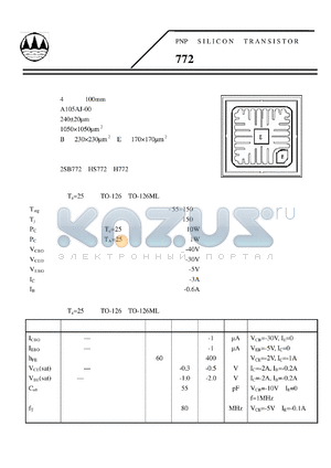 A105AJ-00 datasheet - PNP SILICON TRANSISTOR