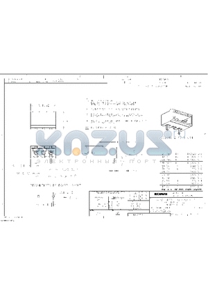 282818-5 datasheet - TERMINAL BLOCK HEADER ASSEMBLY, 90  CLOSED ENDS 10.16mm PITCH
